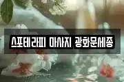 스포테라피 마사지 광화문세종