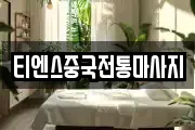 티엔스중국전통마사지