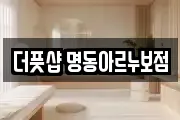 더풋샵 명동아르누보점