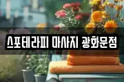 스포테라피 마사지 광화문점