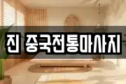 진 중국전통마사지