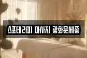 스포테라피 마사지 광화문세종