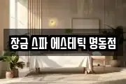장금 스파 에스테틱 명동점