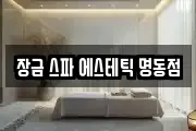 장금 스파 에스테틱 명동점