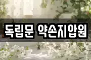 독립문 약손지압원