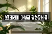 스포테라피 마사지 광화문세종