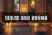 스포테라피 마사지 광화문세종