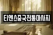 티엔스중국전통마사지