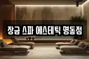 장금 스파 에스테틱 명동점