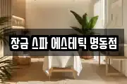 장금 스파 에스테틱 명동점