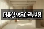 더풋샵 명동아르누보점