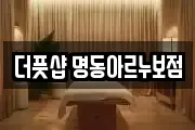 더풋샵 명동아르누보점