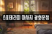 스포테라피 마사지 광화문점