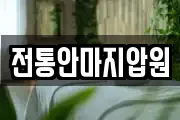 전통안마지압원