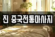 진 중국전통마사지