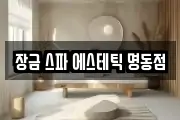 장금 스파 에스테틱 명동점