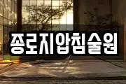 종로지압침술원
