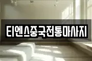 티엔스중국전통마사지