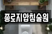 종로지압침술원