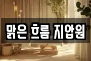 맑은 흐름 지압원