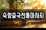 숙향중국전통마사지