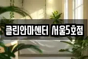 클린안마센터 서울5호점