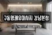 구동명쾌유마사지 강남본점