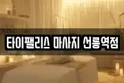 타이팰리스 마사지 선릉역점