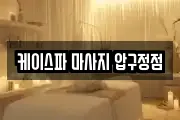 케이스파 마사지 압구정점