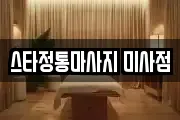 스타정통마사지 미사점