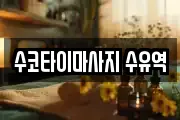 수코타이마사지 수유역