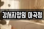 강서지압원 마곡점