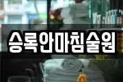 승록안마침술원