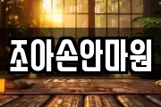 조아손안마원