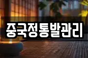 중국정통발관리