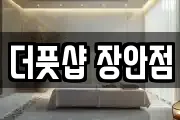 더풋샵 장안점
