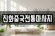 진화중국전통마사지