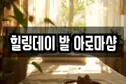 힐링데이 발 아로마샵