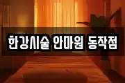 한강시술 안마원 동작점