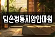 담손정통지압안마원