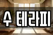 수 테라피