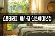 스포테라피 마사지 신촌이대본점