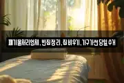 폐기물처리업체,빈집정리,집비우기,가구가전당일수거