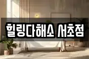 힐링다해소 서초점