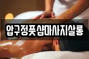 압구정풋샵마사지살롱