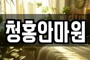 청홍안마원