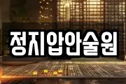 정지압안술원