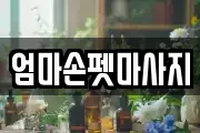 엄마손펫마사지