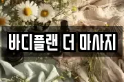 바디플랜 더 마사지