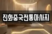 진화중국전통마사지